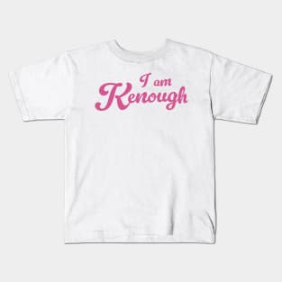 I am Kenough Pink Kids T-Shirt